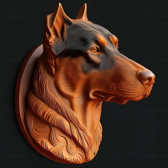 3D модель Босерон собака (STL)